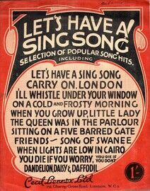 Let&#039;s Have A Sing Song! - Selection of Popular Song Hits - Piano and Voice