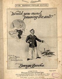 Would You Mind Passing the Salt? - Sung by George Brooks - Song