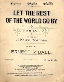 Let the Rest of the World Go By - From &quot;Irish Eyes Are Smiling&quot; - In the Key of G major for low voice