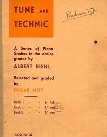 Tune and Technic - A Series of Piano Studies in the Easier Grades - Book II