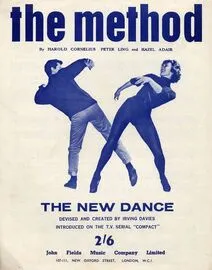 The Method - The New Dance - Devised and created by Irving Davies as introduced on the TV Serial &quot;Compact&quot; - Dance instructions on the rear cover