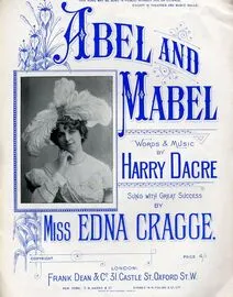 Abel and Mabel - Sung with Great Success by Miss Edna Cragge