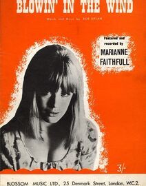 Blowin In the Wind - Featuring Marianne Faithfull