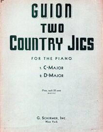 Two Country Jigs - For the Piano