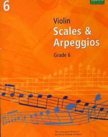 Violin scales and arpeggios -  Grade 6 - A.B.R.S.M.