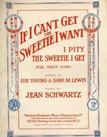 If I Can&#039;t Get The Sweetie I Want, I pity the sweetie I get - Fox Trot Song