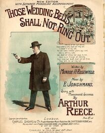 Those Wedding Bells Shall Not Ring Out - New Edition with Seperate Mandoline Accompaniment - As sung with Phenomenal Success by Arthur Reece