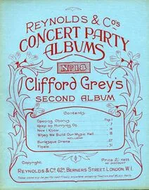 Clifford Grey&#039;s Second Album - Reynolds and Co&#039;s Concert Party Albums No. 18