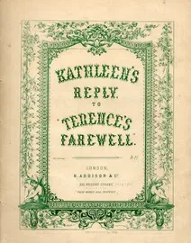 Kathleen&#039;s Reply to &quot;Terence&#039;s Farewell&quot; - Piano Solo