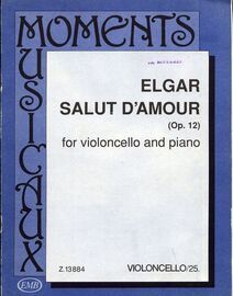 Elgar - Salut D&#039;amour - Op. 12 - For Cello and Piano