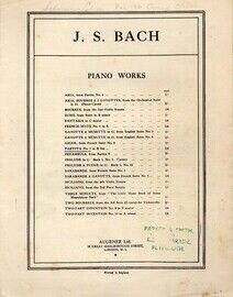 Bach - Partita No. 1 in B flat