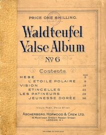 Waldteufel Valse Album - No. 6 - Piano Solos