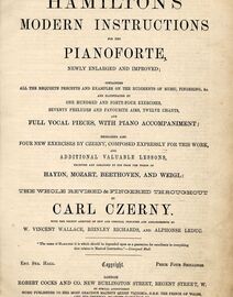 Hamilton&#039;s Modern Instructions for the Pianoforte - Newly Enlarged and Improved