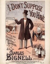 I Don&#039;t Suppose You Have - Sung by Charles Bignell