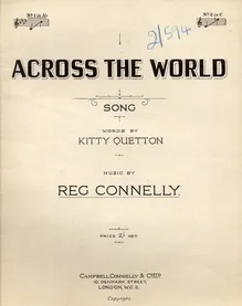 Across The World - Song - A flat major for Low Voice