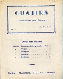 Guajira - Guitar Solo