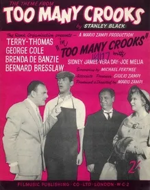 The Theme From &quot;Too Many Crooks&quot; - Piano Solo - From the Film &quot;Too Many Crooks&quot; - Featuring  George Cole - Sidney James - Vera Day - Joe Melia