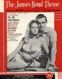 The James Bond Theme - Piano Solo from the film &quot;Dr. No&quot; - Starring Sean Connery &amp; Ursula Andress