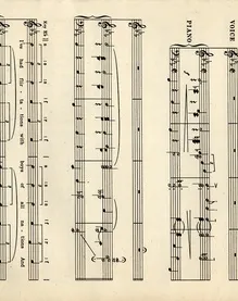 You're The One - Piano Conductor Score - From "Full Swing"