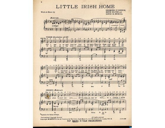 10003 | Little Irish Home (I Left Behind Me) - Song