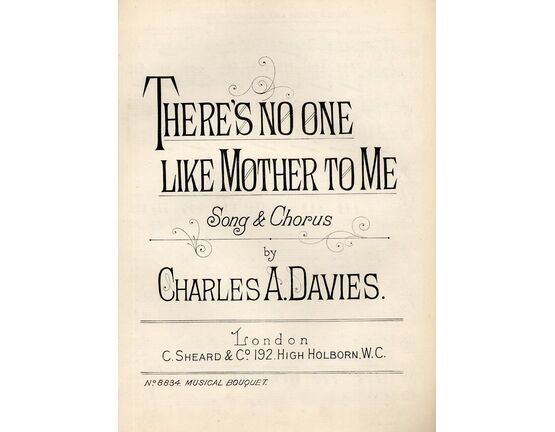 10057 | There&#039;s No One Like Mother To Me - Song &amp; Chorus