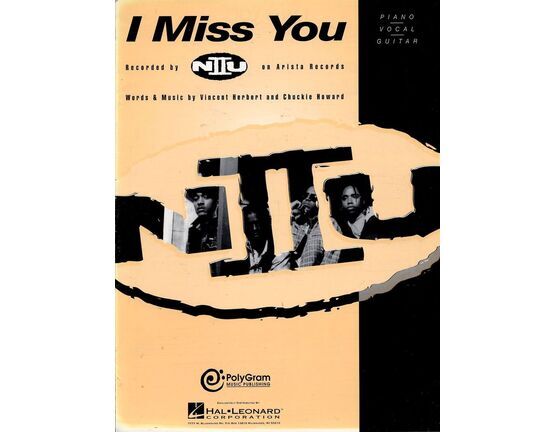 10141 | I Miss You - Featuring N 2 U - Piano - Vocal - Guitar