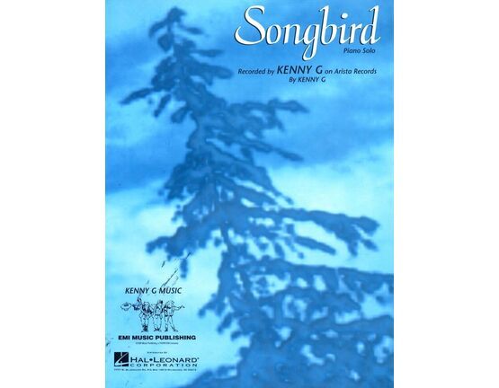 10141 | Songbird - Recorded by Kenny G - Piano Solo