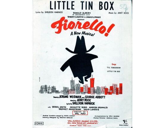 10585 | Little Tin Box - Song From &#039;Fiorello!&#039;