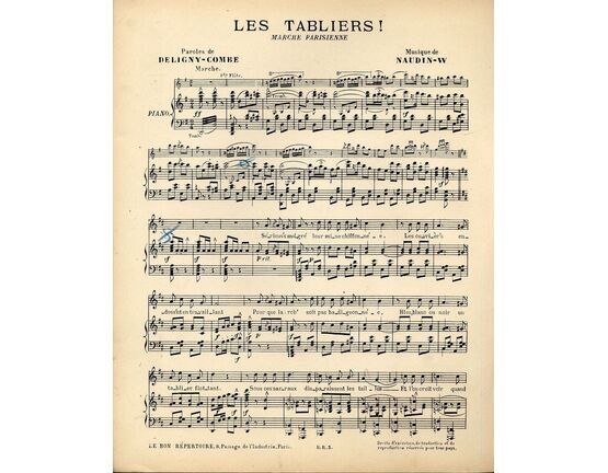 10945 | Les Tabliers! - Marche Parisienne - Song