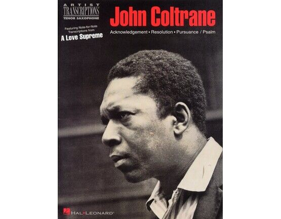 11521 | John Coltrane - Tenor Saxophone Artist Transcriptions - Featuring John Coltrane