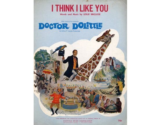 11748 | I think i like You - Song Featuring Rex Harrison - From the Film &quot;Doctor Dolittle&quot;