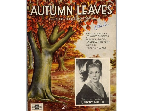 130 | Autumn Leaves (Les Feuilles Mortes) - English and French lyrics - Featuring Vicky Autier