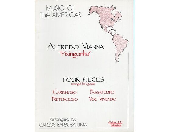 13084 | Pixinguinha - Four Pieces Arranged for Two Guitars - Music of the Americas