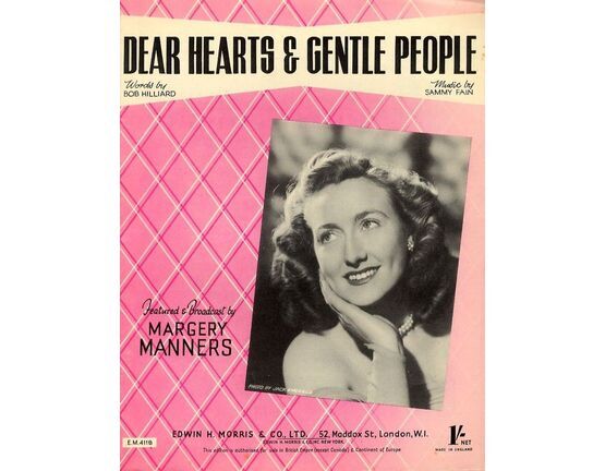 161 | Dear Hearts &amp; Gentle People - Margery Manners