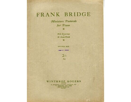 176 | Frank Bridge - Miniature Pastorals for Piano - Second Set