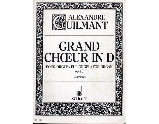 3779 | Chanson De Nuit and Chanson De Matin for Organ - Op.15. No.1 - 11805