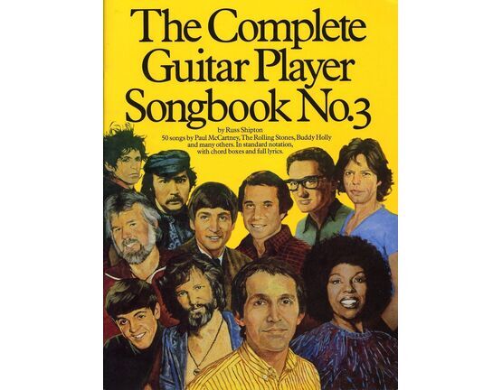 3949 | The complete guitar player songbook No. 3 - 50 songs