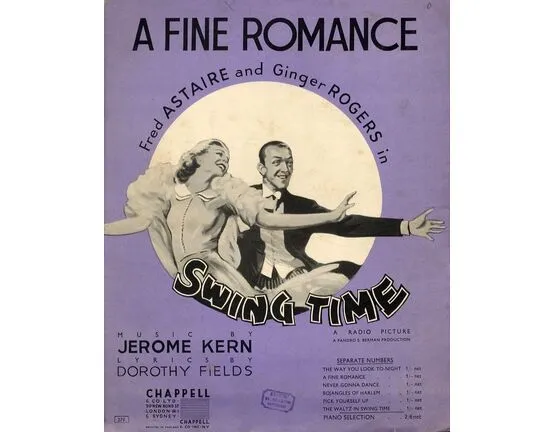 4 | A Fine Romance -  From &quot;Swing Time&quot; - Featuring Fred Astaire and Ginger Rodgers