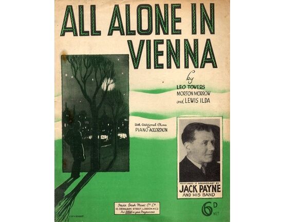 11217 | All Alone In Vienna - Song - Featuring Jack Payne