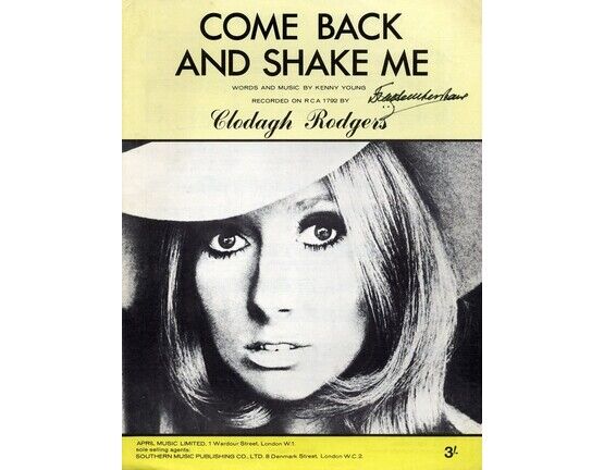 4 | Come Back and Shake me,  Clodagh Rodgers