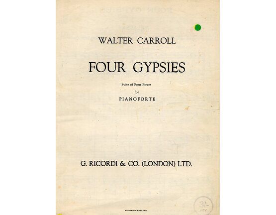 4 | Four Gypsies. Suite. For Piano Solo