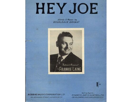 4 | Hey Joe - Frankie Laine