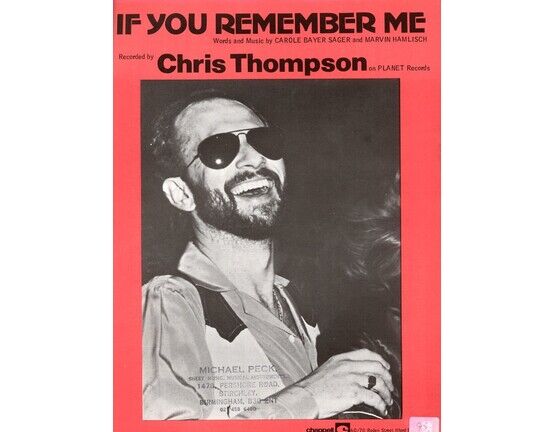 4 | If  You Remember me: Chris Thompson