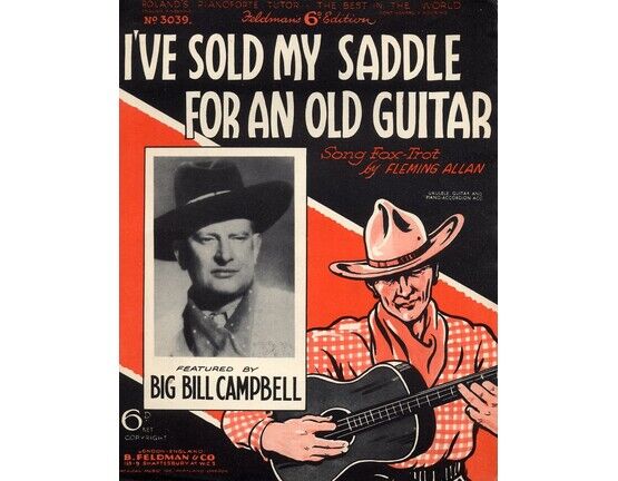 4 | I&#039;ve Sold My Saddle for An Old Guitar: Big Bill Campbell