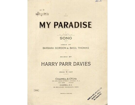 4 | My Paradise - Song in the key of G major