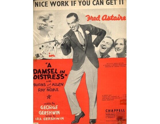 4 | Nice Work if you can Get It - Fred Astaire in &quot;A Damsel in Distress&quot;