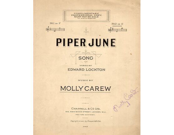 4 | Piper June - Song in the key of F Major