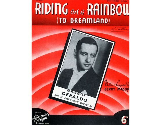 4 | Riding on a Rainbow - Geraldo (b/w photo)