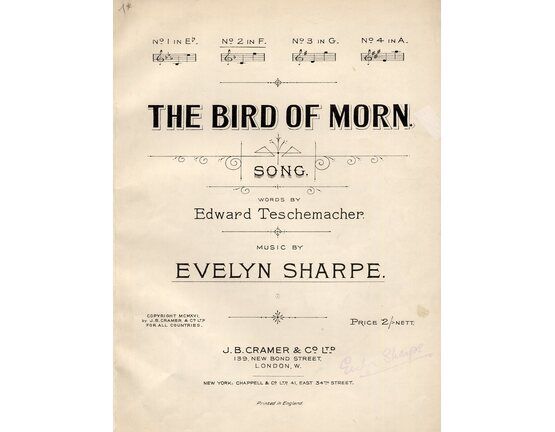 4 | The Bird of Morn - Song in the key of F major