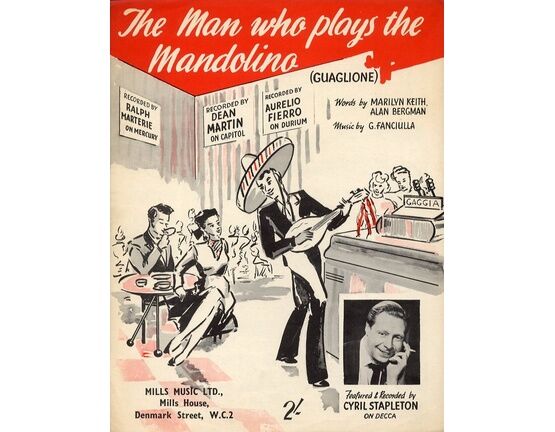 7764 | The Man Who Plays the Mandolino - Song Featuring Cyril Stapleton